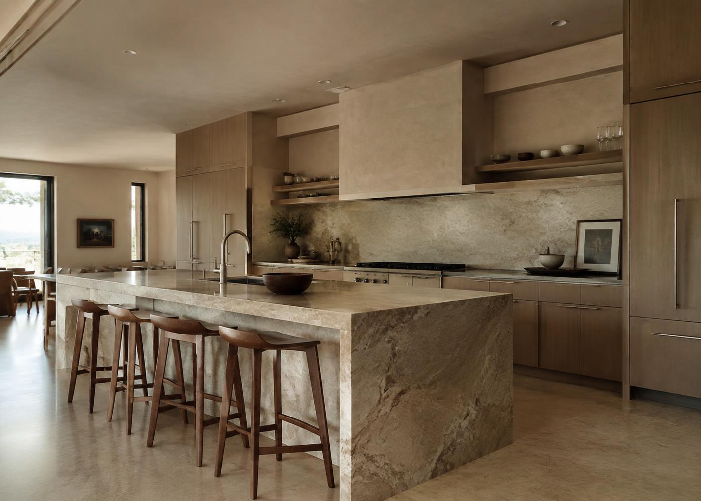 A luxury kitchen and bathroom fitting installation